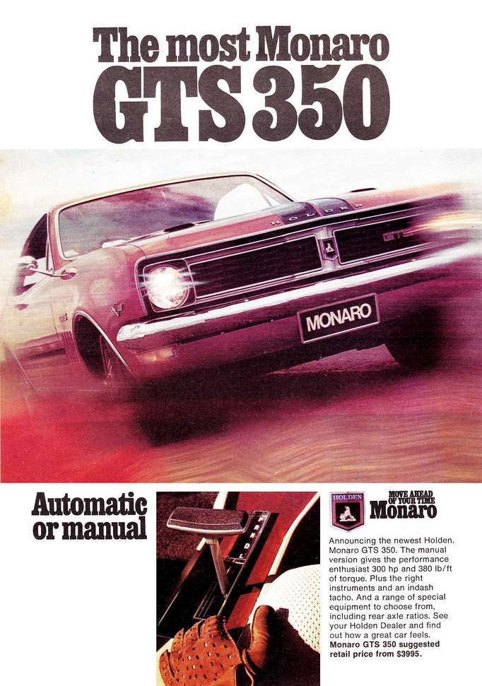 1969 HT Holden Monaro 350-GTS